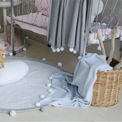 Cobija Chica Bubbly Azul