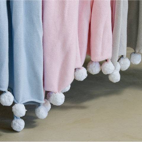 Cobija Chica Bubbly Gris