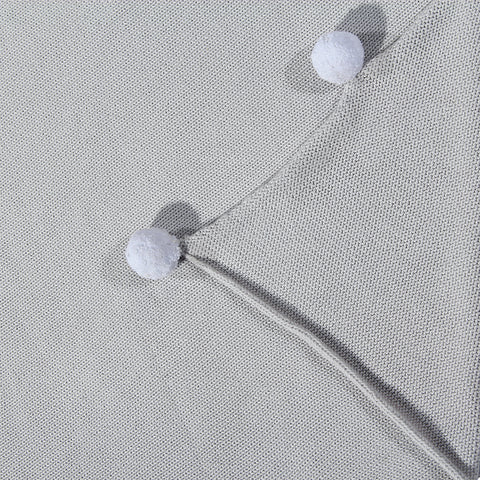 Cobija Chica Bubbly Gris