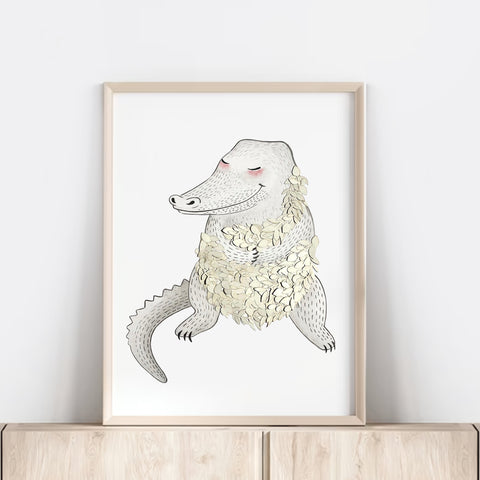 Cuadro infantil Ilustración con Aplicación Láser