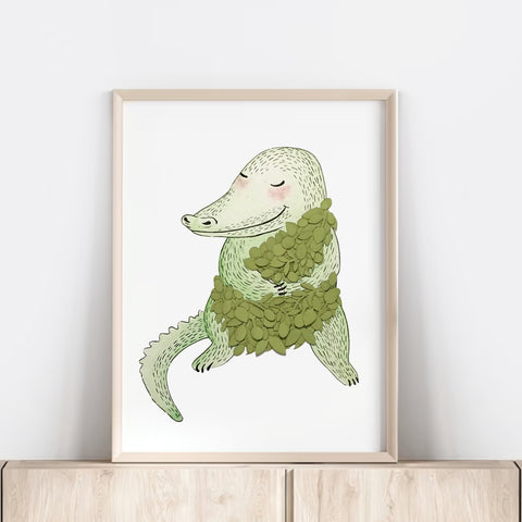 Cuadro infantil Ilustración con Aplicación Láser