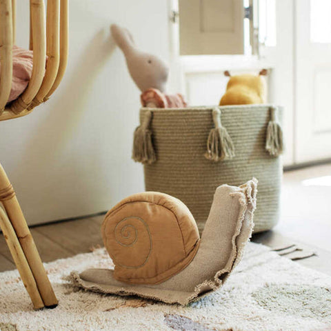 Cojin Puff Lazy Snail