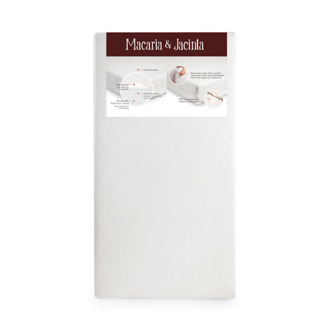 Colchón para Cuna con Funda Acolchada Impermeable