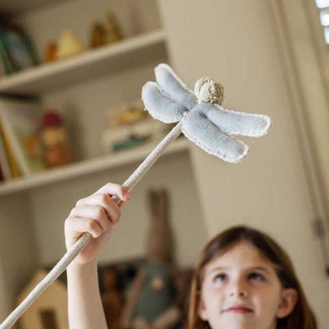 DRAGONFLY WAND SOFTH BLUE