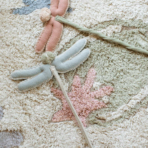 DRAGONFLY WAND SOFTH BLUE