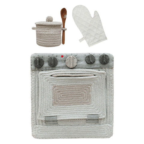 Juguete de roles Estufa de tela lavable