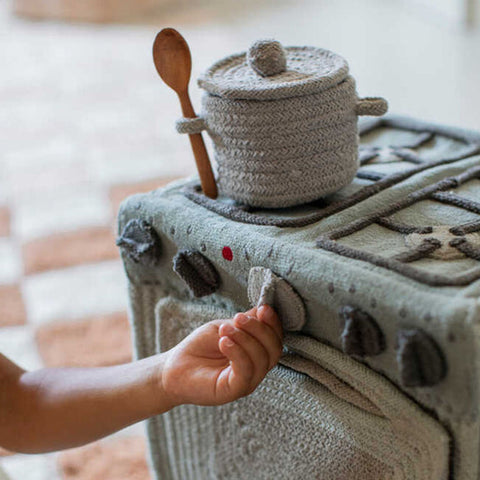 Juguete de roles Estufa de tela lavable