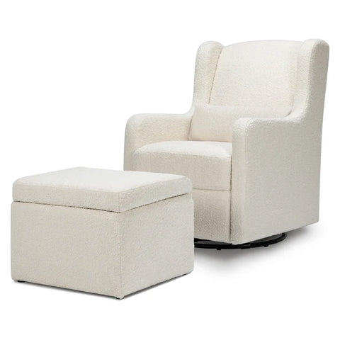 Sillon Adrian Planeador Giratorio con Taburete