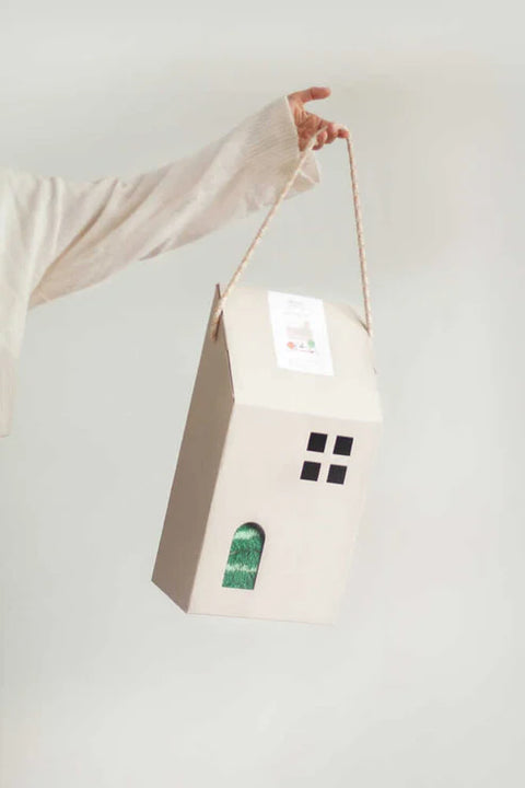 Muñeca de tela mini Sana para juego simbólico