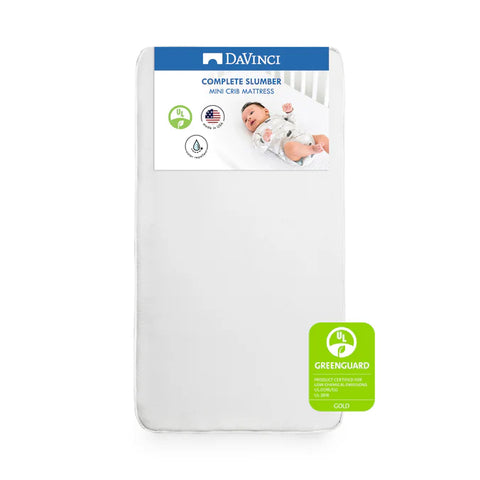 Mini Colchón para Cuna con Funda Acolchada Impermeable