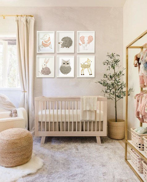 Cuadro infantil Ilustración con Aplicación Láser