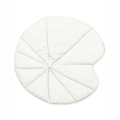 Tapete de juego Water Lily Natural de algodón lavable