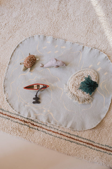 Juguete playset textil La Isla para juego simbólico