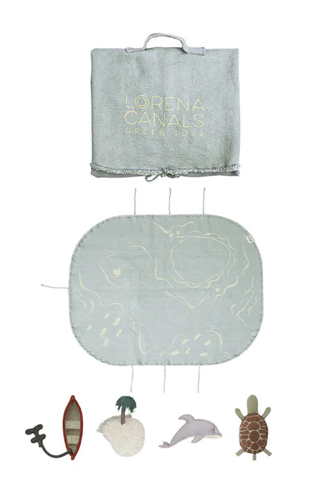 Juguete playset textil La Isla para juego simbólico