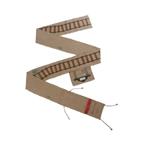 Juguete textil RIDE & ROLL Tren con camino enrollable