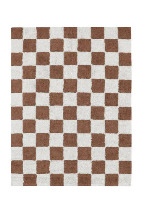 Tapete Tiles Toffee - Alfombra de Algodón (120 x 160 cm)