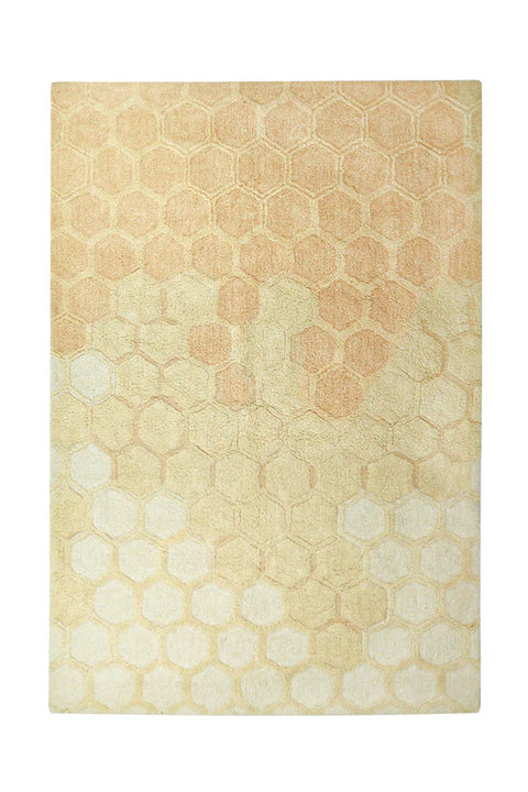 Tapete Sweet Honey - Alfombra de Algodón Artesanal (140 x 200 cm)