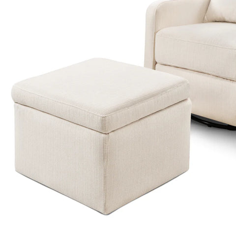 Sillon Adrian Planeador Giratorio con Taburete
