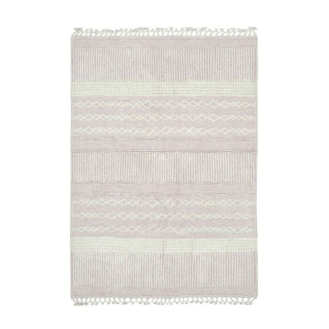 Tapete Ari Sheep Rose - Alfombra de Algodón Hipoalergénico (140 x 200 cm)