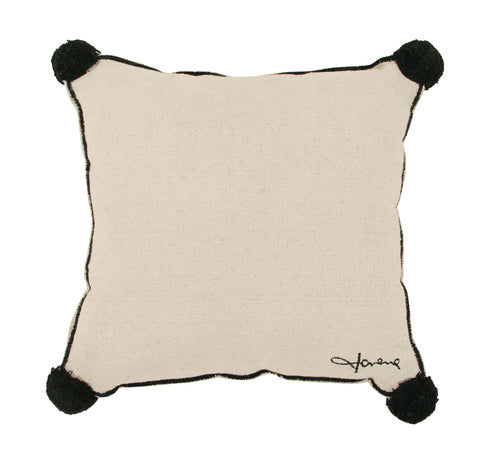 Cojín Cuadrado Beige