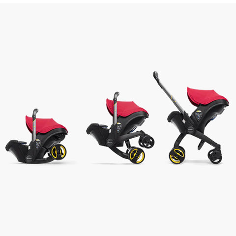 DOONA Autoasiento a Carriola + Base ROJA
