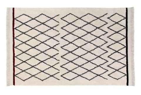Tapete Criss Cross - Alfombra de Algodón Hipoalergénico (140 x 200 cm)