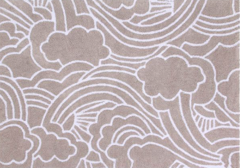 Tapete Happy Day - Alfombra de Algodón Artesanal (140 x 200 cm)