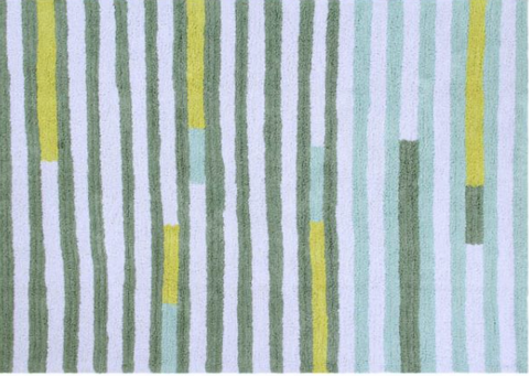 Tapete Happy Lanes - Alfombra Artesanal de Algodón (140 x 200 cm)