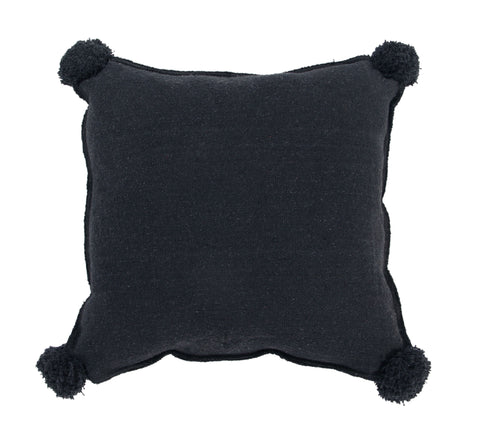 Cojín Cuadrado Negro