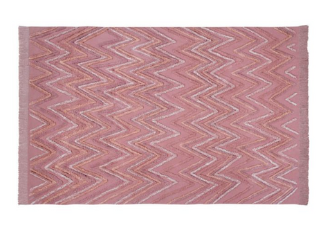 Tapete Rose Earth - Alfombra Artesanal de Algodón (170 x 240 cm)