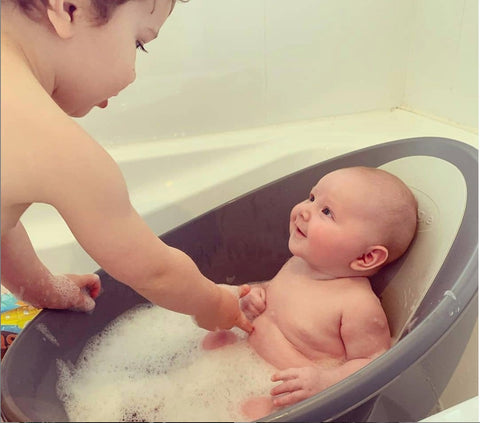 Tina de Baño Shnuggle Gris