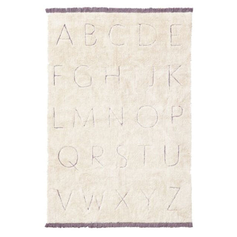 Rug Cycled ABC - Alfombra reciclada Artesanal (140 x 200 cm)