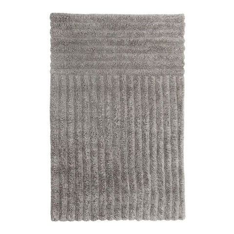 Tapete Dunes Sheep Grey - Alfombra Hipoalergénica de Algodón (170 x 240 cm)