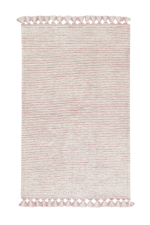 Tapete Koa Pink - Alfombra Artesanal de Algodón Hipoalergénico (120 x 170 cm)