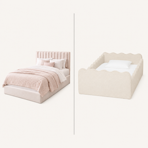 Comparación entre cama Sienna y cama Rizo Montessori Individual