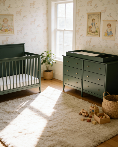 Acompañamiento personalizado para el diseño del cuarto de tu bebé.