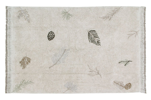Tapete Pine Forest - Alfombra de Algodón (140 x 200 cm)