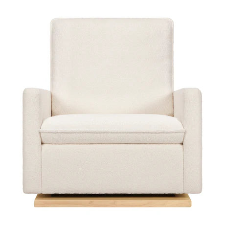 Sillón Giratorio Cali con Base de Madera