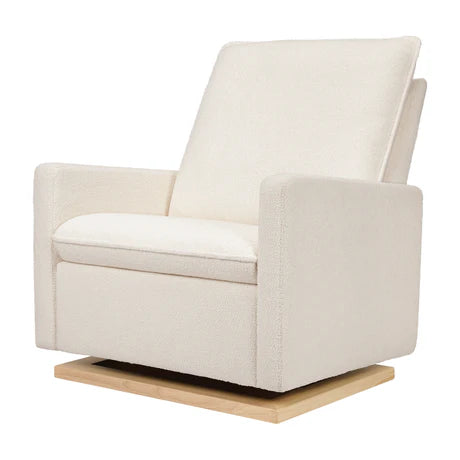Sillón Giratorio Cali con Base de Madera