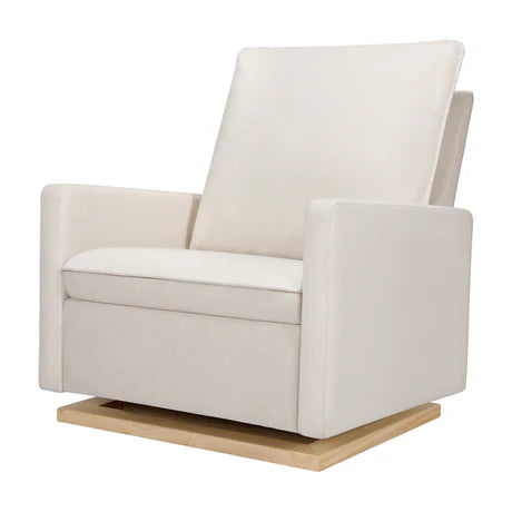 Sillón Giratorio Cali con Base de Madera