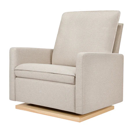Sillón Giratorio Cali con Base de Madera