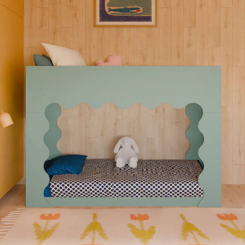 Litera Doble Individual Lido Wave Convertible