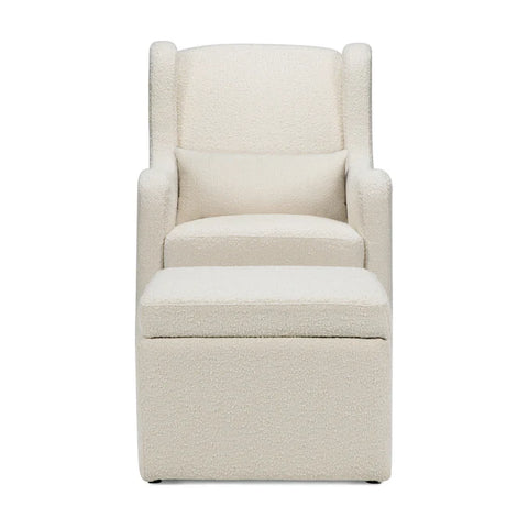 Sillon Adrian Planeador Giratorio con Taburete