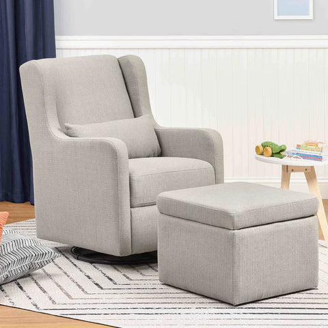 Sillon Adrian Planeador Giratorio con Taburete