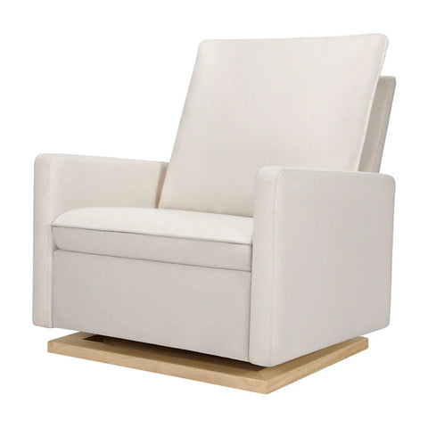Sillon Cali Giratorio con Base de Madera