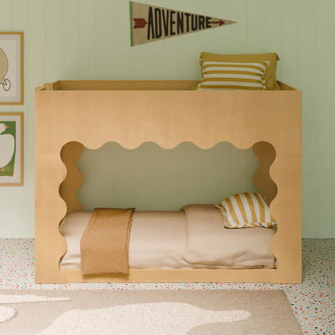 Litera Doble Individual Lido Wave Convertible