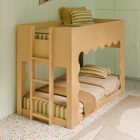 Litera Doble Individual Lido Wave Convertible