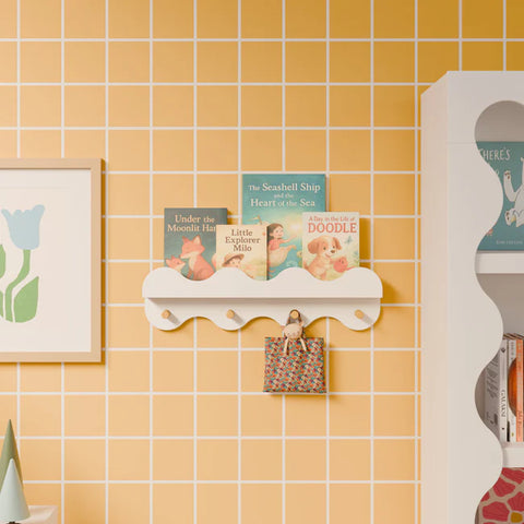 Estanteria con Ganchos Lido Wave