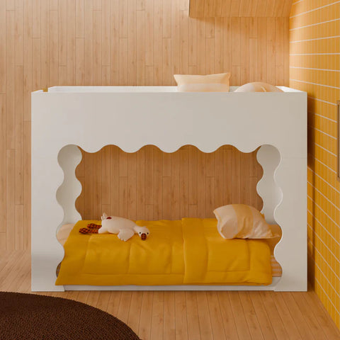 Litera Doble Individual Lido Wave Convertible