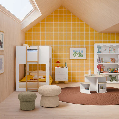 Litera Doble Individual Lido Wave Convertible